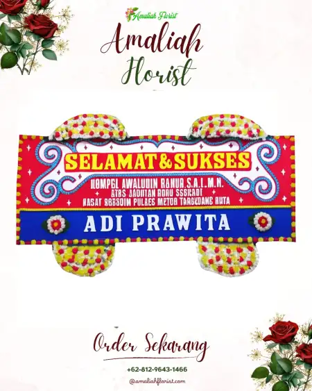 Papan Bunga Ucapan Selamat Ngembak